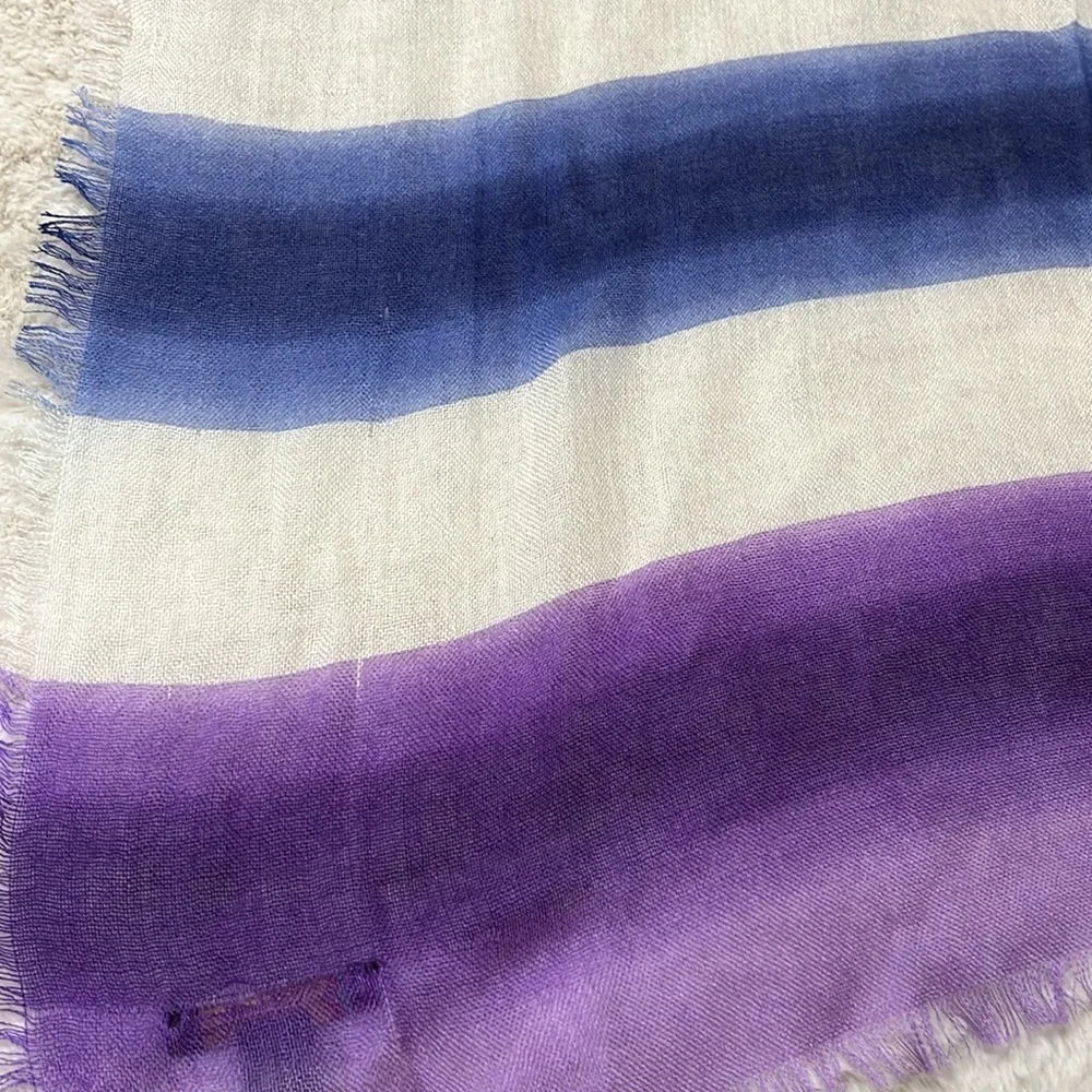 LORO PIANA  MULTI COLORED SCARF